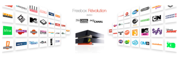 CANALSAT inclus dans l’offre Freebox Révolution CANALSAT inclus dans l’offre Freebox Révolution