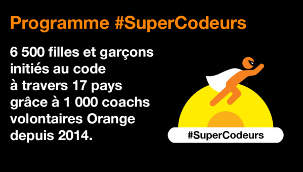 Guadeloupe / Guyane / Réunion: Orange initie les enfants au code informatique avec "supercodeurs" Guadeloupe / Guyane / Réunion: Orange initie les enfants au code informatique avec "supercodeurs"