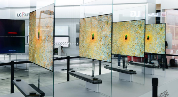 CES 2017: La TV OLED W LG Signature repousse les limites du design des téléviseurs