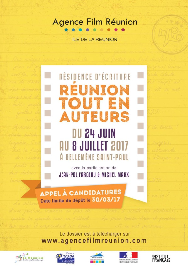 Résidence d'écriture: L'agence Film Réunion (AFR) lance un appel à candidatures Résidence d'écriture: L'agence Film Réunion (AFR) lance un appel à candidatures