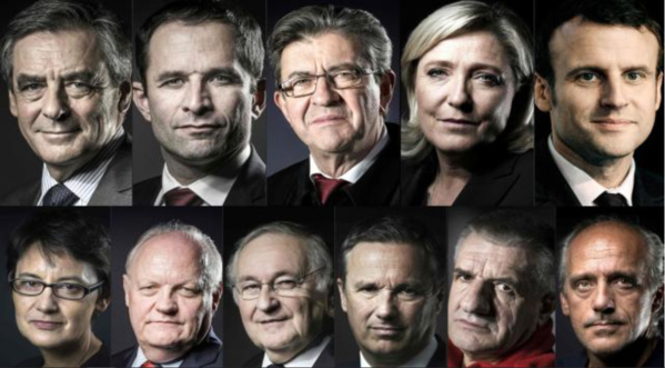 Les 11 candidats à la présidentielle Les 11 candidats à la présidentielle