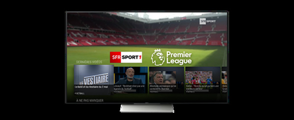 SFR SPORT disponible sur les TV connectées et décodeurs Android TV SFR SPORT disponible sur les TV connectées et décodeurs Android TV