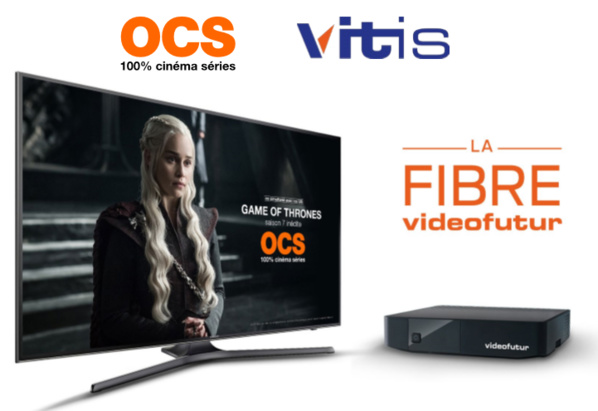 OCS disponible à partir du 1er juin avec la Fibre Videofutur OCS disponible à partir du 1er juin avec la Fibre Videofutur