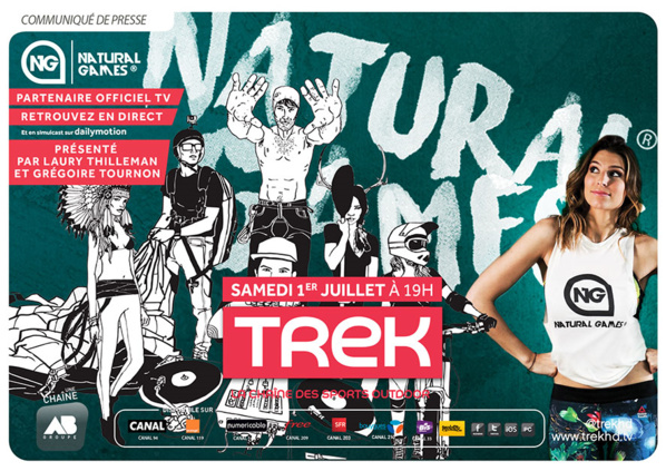 Laury Thilleman et Grégoire Tournon présentent la 10e édition des Natural Games le 1er juillet sur TREK Laury Thilleman et Grégoire Tournon présentent la 10e édition des Natural Games le 1er juillet sur TREK