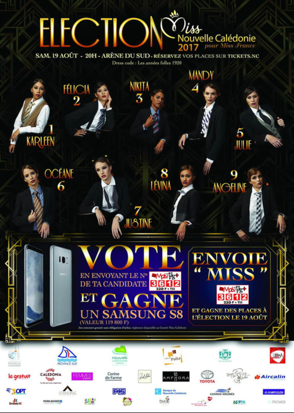 Évènement: Élection de Miss Nouvelle-Calédonie, samedi 19 août en direct sur Caledonia Évènement: Élection de Miss Nouvelle-Calédonie, samedi 19 août en direct sur Caledonia