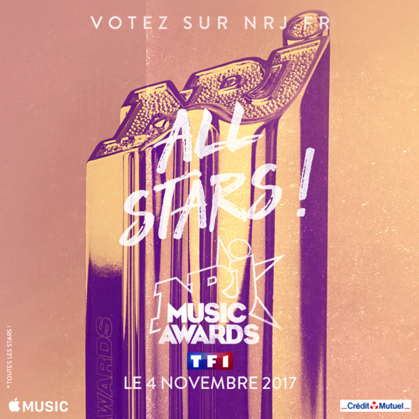 Les NRJ Music Awards en direct le samedi 4 novembre sur TF1 Les NRJ Music Awards en direct le samedi 4 novembre sur TF1