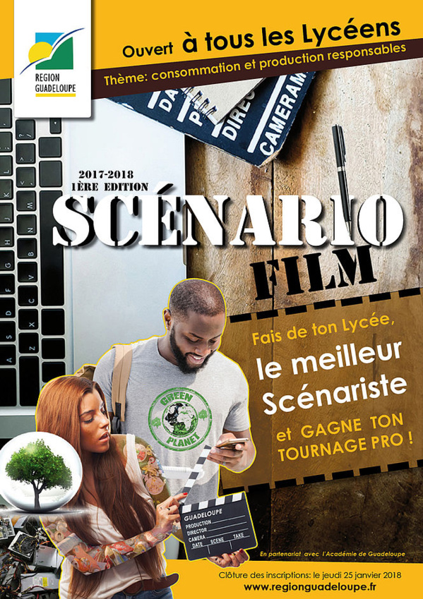 Guadeloupe: La Région lance un concours de scénario de Court-Métrage pour sensibiliser les jeunes à la préservation de l'environnement Guadeloupe: La Région lance un concours de scénario de Court-Métrage pour sensibiliser les jeunes à la préservation de l'environnement