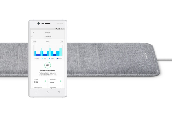CES 2018: Nokia dévoile le capteur intelligent Nokia Sleep qui analyse votre sommeil et commande vos appareils connectés pour améliorer vos nuits