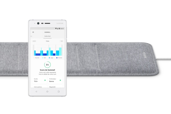 CES 2018: Nokia dévoile le capteur intelligent Nokia Sleep qui analyse votre sommeil et commande vos appareils connectés pour améliorer vos nuits CES 2018: Nokia dévoile le capteur intelligent Nokia Sleep qui analyse votre sommeil et commande vos appareils connectés pour améliorer vos nuits