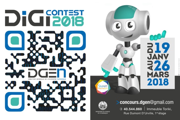 Polynésie: Troisième édition du concours de l'innovation numérique « Digi Contest 2018 »