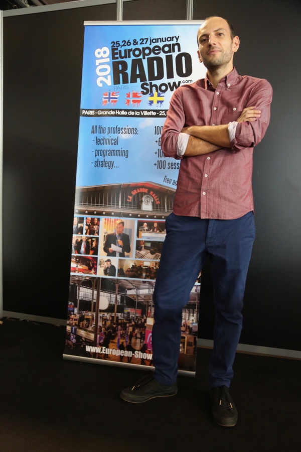 Meven Le Moign au Salon de la Radio Meven Le Moign au Salon de la Radio