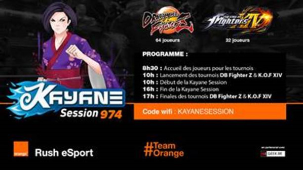 Orange Réunion partenaire de la «Kayane Session» le 23 et 24 Février 2018 Orange Réunion partenaire de la «Kayane Session» le 23 et 24 Février 2018