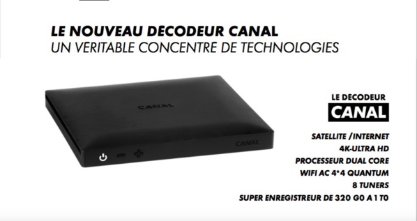 Canal+: Le décodeur nouvelle génération bientôt disponible dans les DOM ?