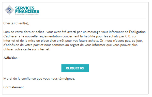 Nouvelle-Calédonie: L'OPT met en garde ses clients contre le phishing (E-mail frauduleux) Nouvelle-Calédonie: L'OPT met en garde ses clients contre le phishing (E-mail frauduleux)