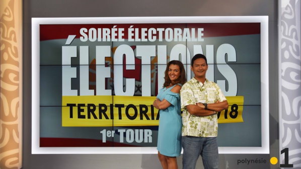 Soirée électorale Élections territoriales 2018 sur Polynésie la 1ère Soirée électorale Élections territoriales 2018 sur Polynésie la 1ère