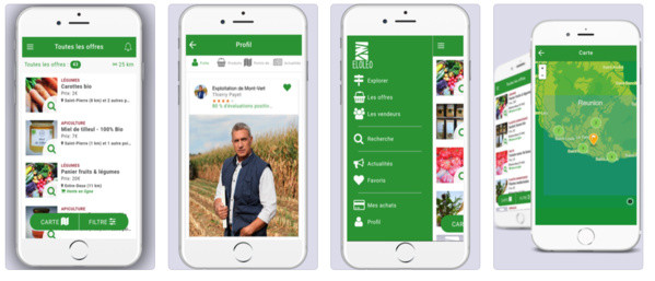 Eloléo l'application de circuit court et en temps réel, entre producteurs locaux et consommateurs de proximité Eloléo l'application de circuit court et en temps réel, entre producteurs locaux et consommateurs de proximité
