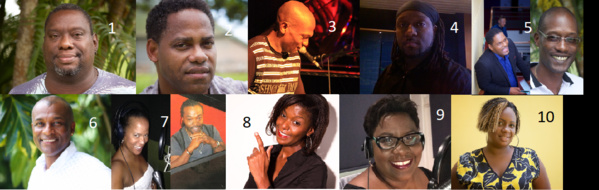 Les nouveaux animateurs de Guadeloupe la 1ère Radio © Montage: Megazap.fr Les nouveaux animateurs de Guadeloupe la 1ère Radio © Montage: Megazap.fr