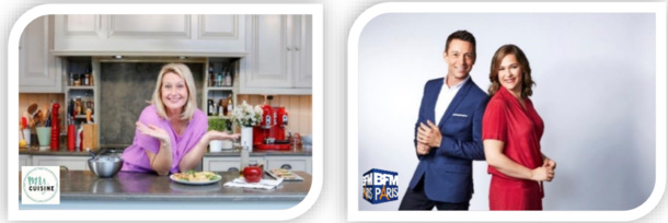 Les chaînes My Cuisine et BFM Paris s'associent avec une chronique Food dans la matinale « Paris Week-End » Les chaînes My Cuisine et BFM Paris s'associent avec une chronique Food dans la matinale « Paris Week-End »