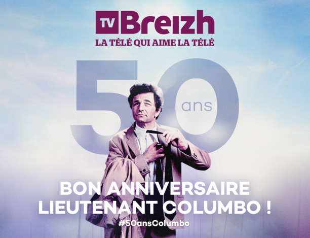 TV Breizh célèbre du 26 novembre au 2 décembre les 50 ans de Columbo avec une programmation spéciale TV Breizh célèbre du 26 novembre au 2 décembre les 50 ans de Columbo avec une programmation spéciale