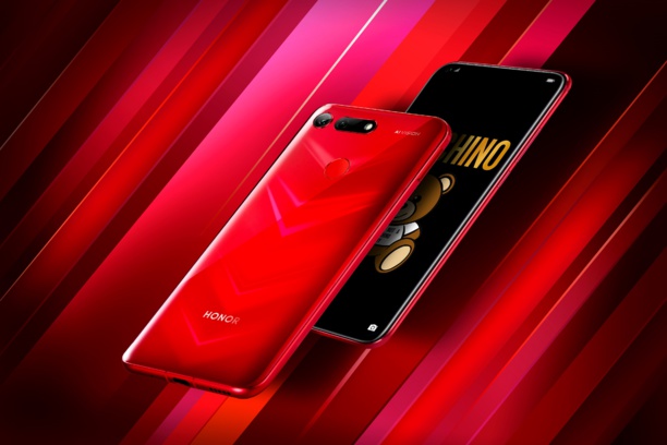 HONOR View20 rouge : 1er smartphone au monde doté d’un appareil photo 48 Mpx