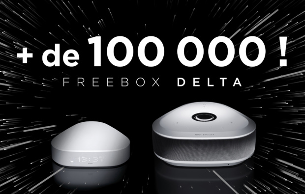 Free: La Freebox Delta a séduit + de 100 000 abonnés Free: La Freebox Delta a séduit + de 100 000 abonnés