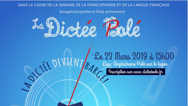 5ème édition de "Dictée Bolé" organisée par Bouge toi Mayotte et Only en direct de la barge et sur Mayotte la 1ère Radio.