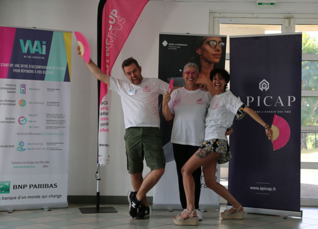 L'équipe gagnante du startupweekend O Féminin L'équipe gagnante du startupweekend O Féminin