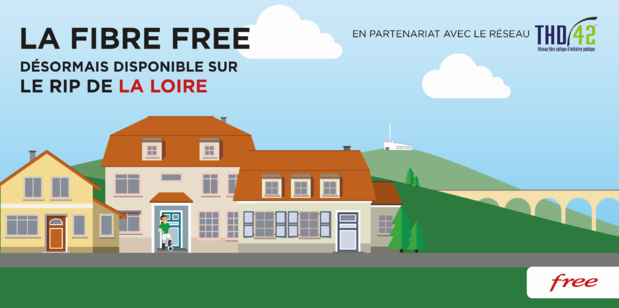 La Fibre Free désormais disponible sur le RIP de la Loire La Fibre Free désormais disponible sur le RIP de la Loire