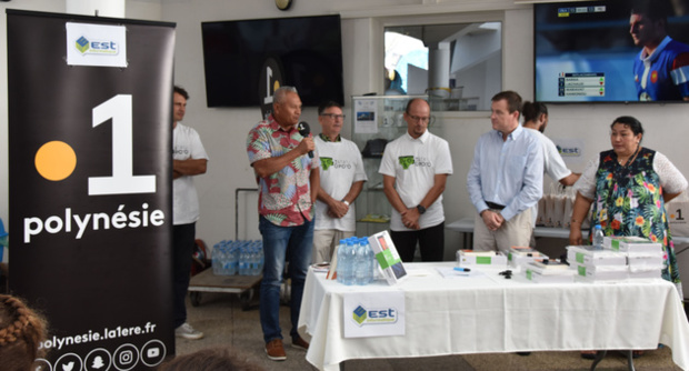 Les lauréats du Tata'u Upo'o réunis ce matin à Polynésie la 1ère Les lauréats du Tata'u Upo'o réunis ce matin à Polynésie la 1ère