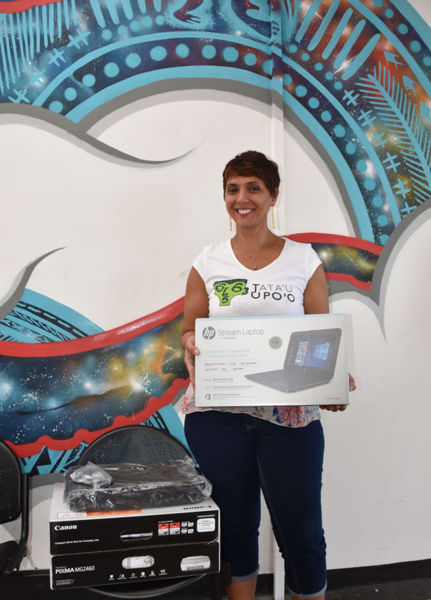 Les lauréats du Tata'u Upo'o réunis ce matin à Polynésie la 1ère Les lauréats du Tata'u Upo'o réunis ce matin à Polynésie la 1ère