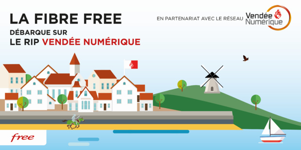 La Fibre Free débarque sur le RIP de Vendée Numérique La Fibre Free débarque sur le RIP de Vendée Numérique
