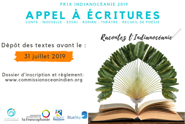 Prix indianocéanie 2019 : appel à écritures Prix indianocéanie 2019 : appel à écritures