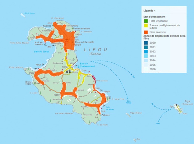 Nouvelle-Calédonie: L’OPT célèbre ses premiers clients raccordés à la fibre optique sur les îles Loyauté. Nouvelle-Calédonie: L’OPT célèbre ses premiers clients raccordés à la fibre optique sur les îles Loyauté.