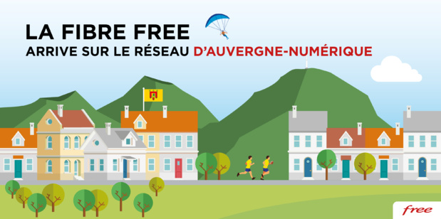 La Fibre Free arrive sur le réseau d'Auvergne-Numérique La Fibre Free arrive sur le réseau d'Auvergne-Numérique