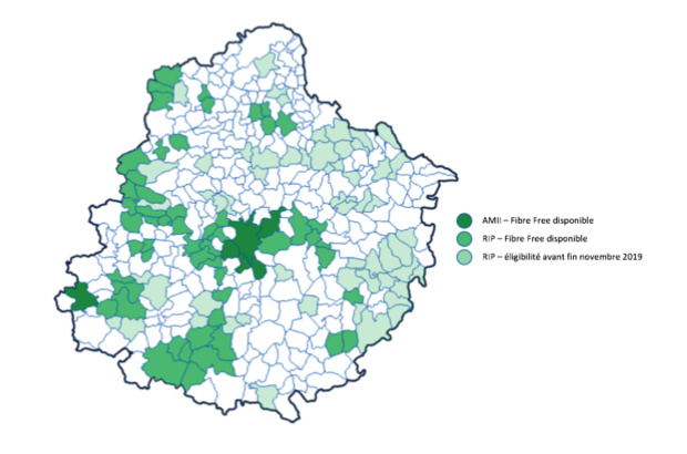 La Fibre Free désormais disponible sur le RIP de la Sarthe La Fibre Free désormais disponible sur le RIP de la Sarthe