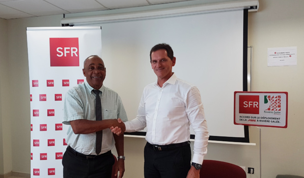 Martinique: Accord sur le déploiement de la Fibre Optique (FTTH) entre la mairie de Rivière-Salée et SFR Caraïbe Martinique: Accord sur le déploiement de la Fibre Optique (FTTH) entre la mairie de Rivière-Salée et SFR Caraïbe