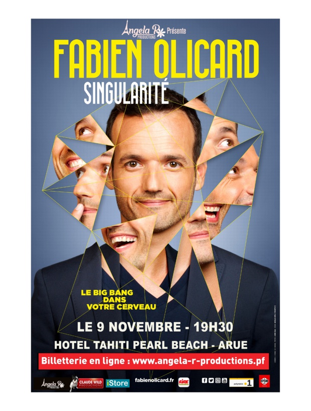 Le Magicien et Mentaliste Fabien Olicard en représentation en Polynésie le 9 novembre Le Magicien et Mentaliste Fabien Olicard en représentation en Polynésie le 9 novembre