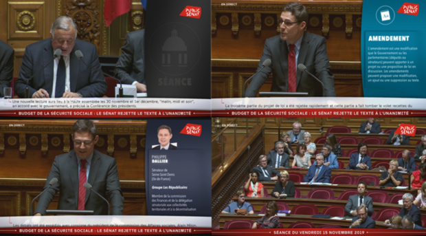 Nouvel habillage dès aujourd'hui des travaux parlementaires sur Public Sénat Nouvel habillage dès aujourd'hui des travaux parlementaires sur Public Sénat