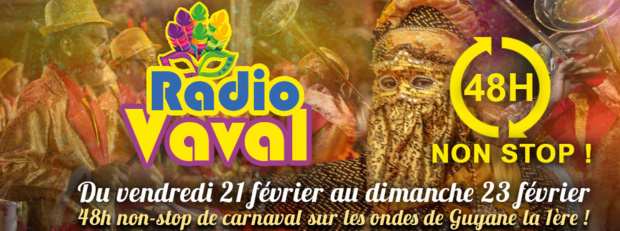 Carnaval 2020: Guyane La 1ère radio devient Radio Vaval du 21 au 23 février ! Carnaval 2020: Guyane La 1ère radio devient Radio Vaval du 21 au 23 février !