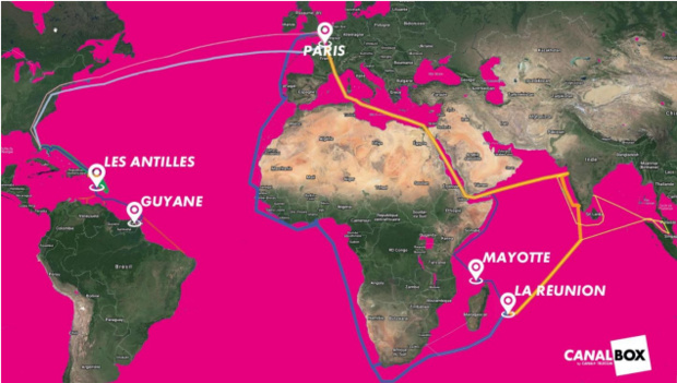 CANAL+ TELECOM annonce l’attribution de 3 lots majeurs pour le marché Outremer à l’appel d’offre du RIE (Réseau Interministériel de l’Etat) CANAL+ TELECOM annonce l’attribution de 3 lots majeurs pour le marché Outremer à l’appel d’offre du RIE (Réseau Interministériel de l’Etat)