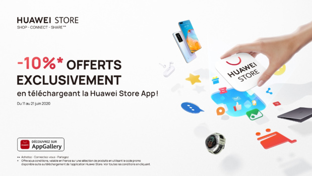 L’application Huawei Store: La nouvelle boutique officielle en ligne