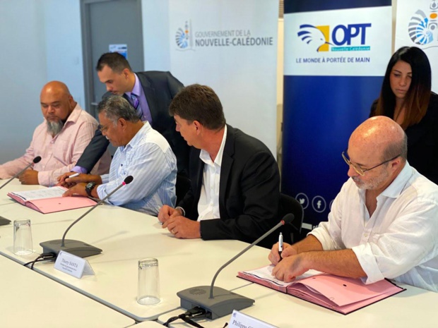 Nouvelle-Calédonie: Renforcement du partenariat numérique entre l’OPT et le SPT-WF