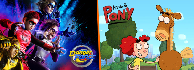 Les séries DANGER FORCE et ANNIE & PONY débarquent en octobre sur NICKELODEON Les séries DANGER FORCE et ANNIE & PONY débarquent en octobre sur NICKELODEON
