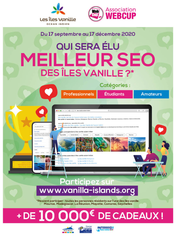 Évènement ! LES URLs des participants du 1 er CONCOURS DE RÉFÉRENCEMENT DE L’OCÉAN INDIEN sont dévoilées Évènement ! LES URLs des participants du 1 er CONCOURS DE RÉFÉRENCEMENT DE L’OCÉAN INDIEN sont dévoilées