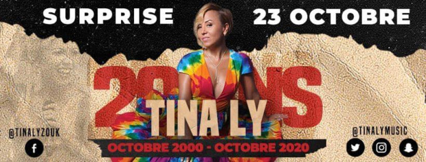 Tina Ly fête ce vendredi ses 20 ans de carrière avec Guyane la 1ère