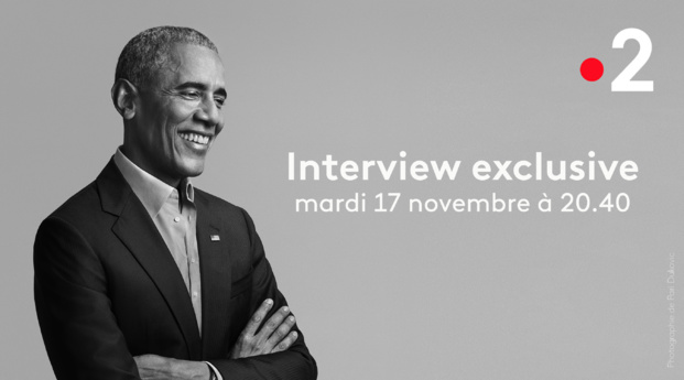 Barack Obama choisit France 2 pour un entretien exclusif qui sera diffusé ce mardi soir, à l’occasion de la sortie mondiale de ses mémoires Barack Obama choisit France 2 pour un entretien exclusif qui sera diffusé ce mardi soir, à l’occasion de la sortie mondiale de ses mémoires