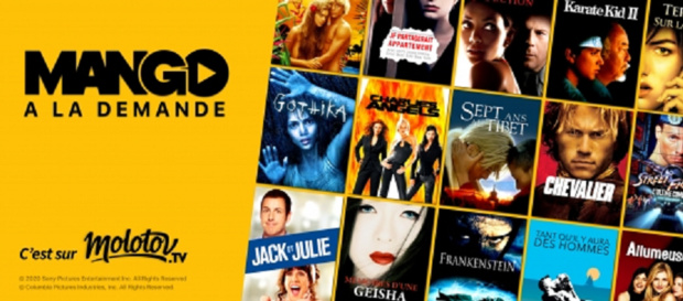 Molotov signe avec Sony Pictures pour Mango, sa nouvelle offre de VOD gratuite Molotov signe avec Sony Pictures pour Mango, sa nouvelle offre de VOD gratuite