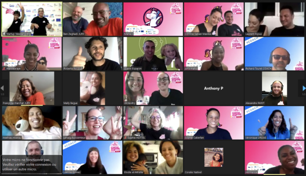 Quelques participants en ligne Quelques participants en ligne