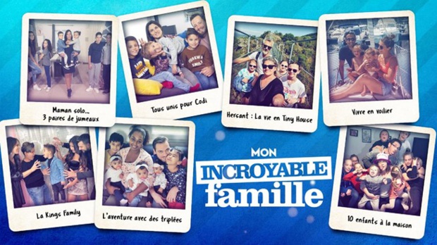 La série documentaire "Mon incroyable famille" débarque à partir du 4 janvier sur M6 et à partir du 13 janvier sur Gulli La série documentaire "Mon incroyable famille" débarque à partir du 4 janvier sur M6 et à partir du 13 janvier sur Gulli