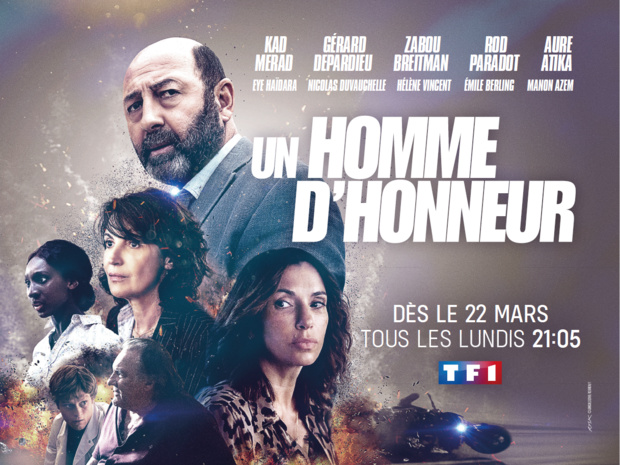 La série évènement "Un homme d'honneur" débarque dés le 22 mars sur TF1 La série évènement "Un homme d'honneur" débarque dés le 22 mars sur TF1